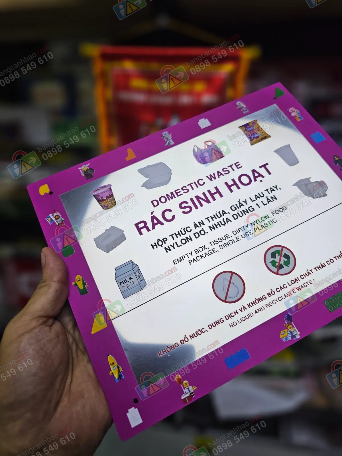 Bảng phân loại rác nhà máy LEGO (Bình Dương) - 4